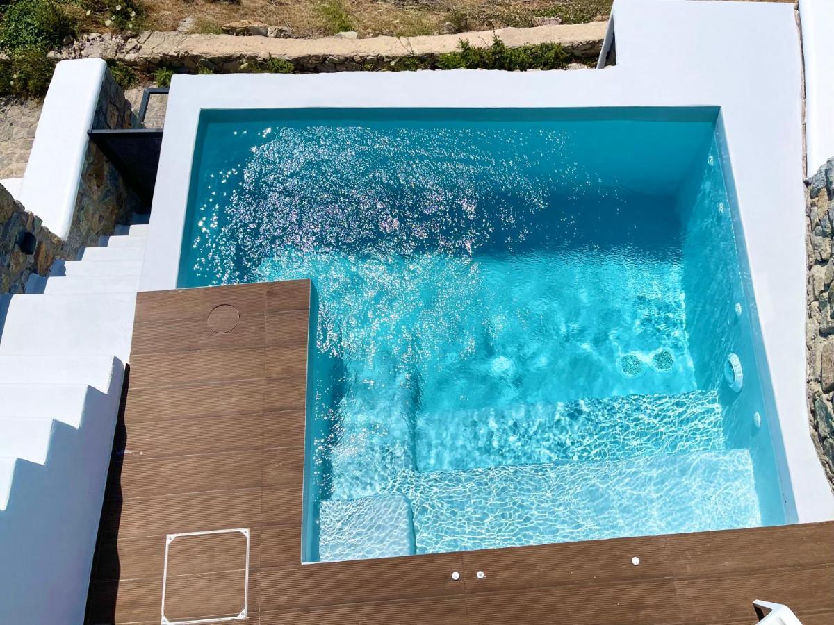 Luxury House With Private Pool At Elia Beach Mykonos Town Exteriér fotografie