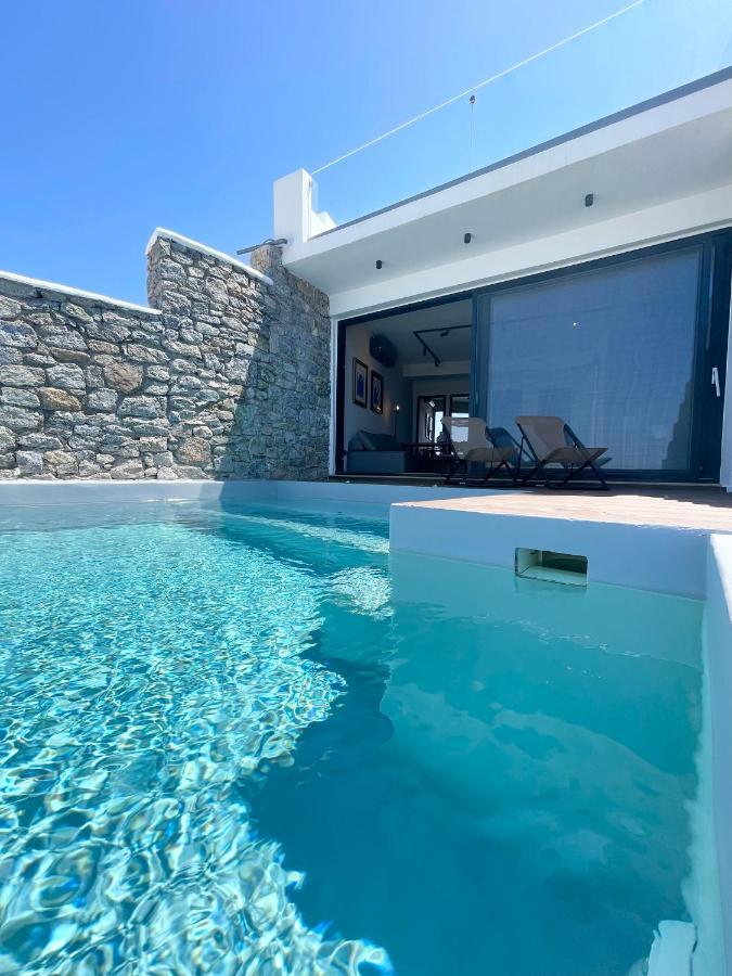 Luxury House With Private Pool At Elia Beach Mykonos Town Exteriér fotografie