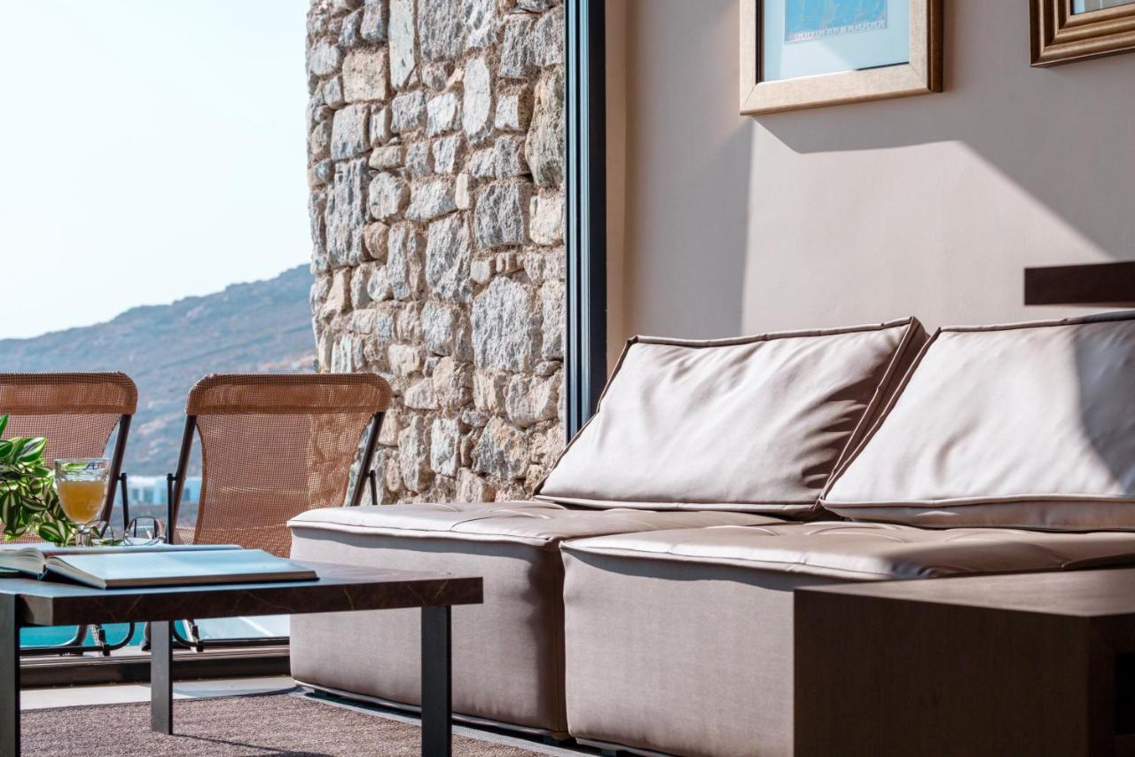 Luxury House With Private Pool At Elia Beach Mykonos Town Exteriér fotografie