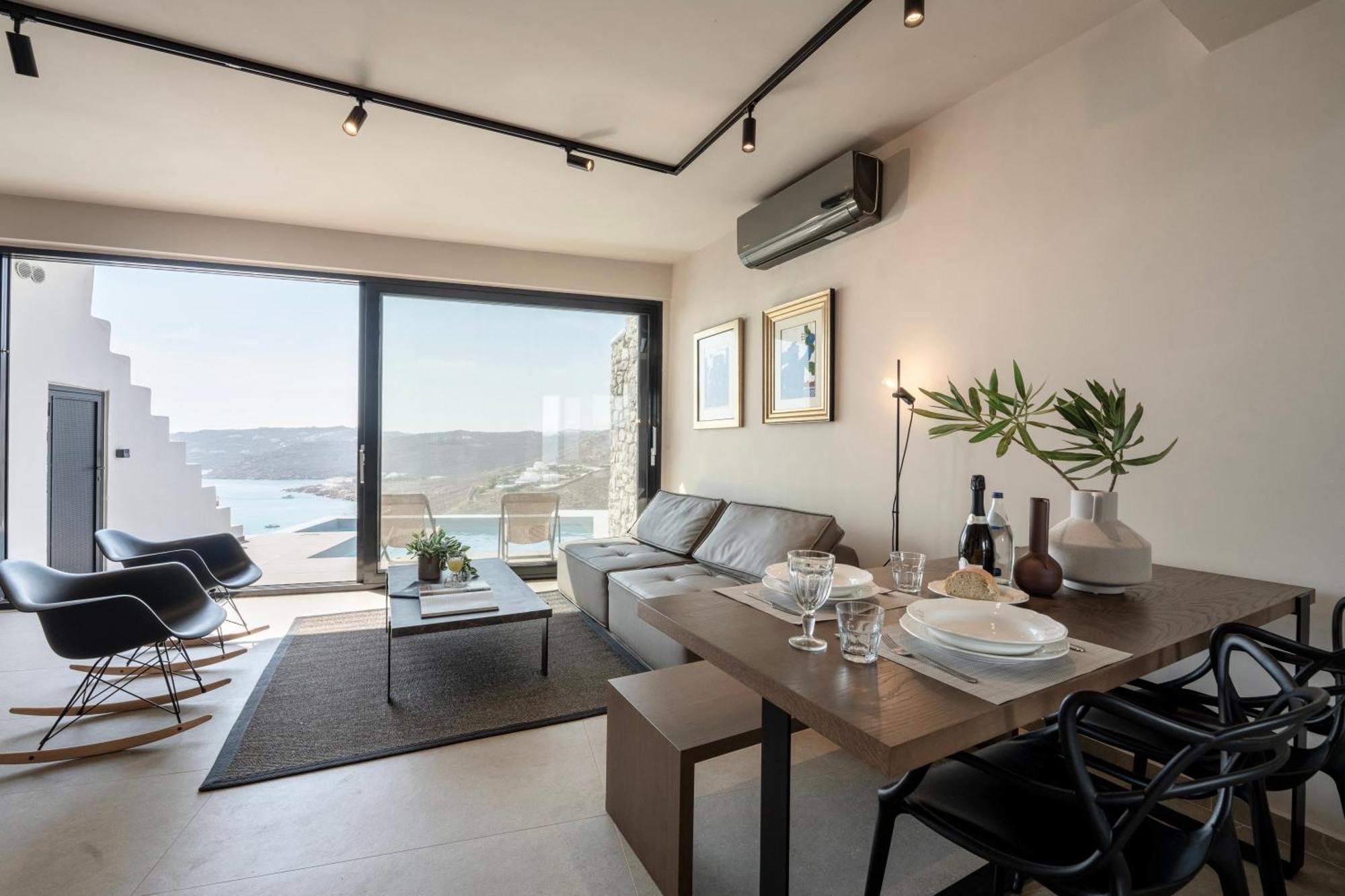 Luxury House With Private Pool At Elia Beach Mykonos Town Exteriér fotografie